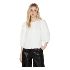 JACINTA TIENDA - Blusa Pipa blanca
