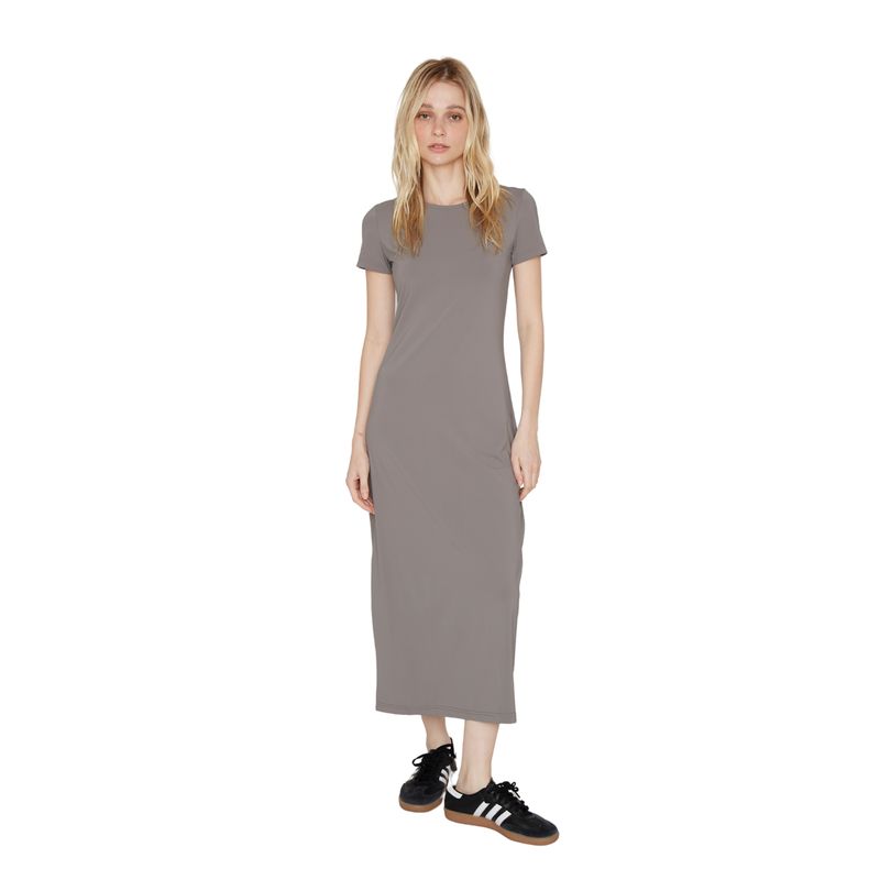JACINTA TIENDA - Vestido Luisa gris Jacinta Tienda