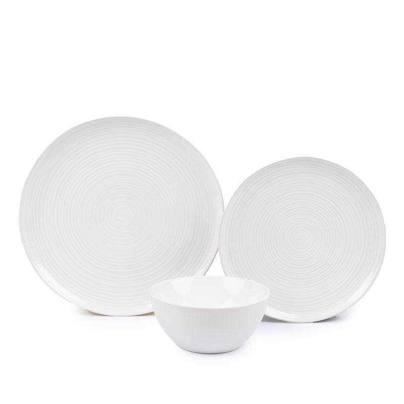 SIMPLIT - Juego de Loza 12 pcs Cerámica Toscana Simplit