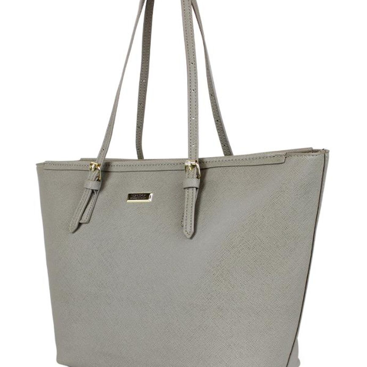 KENNETH COLE - Cartera Tempo + billetera Trifold gris Kenneth Cole