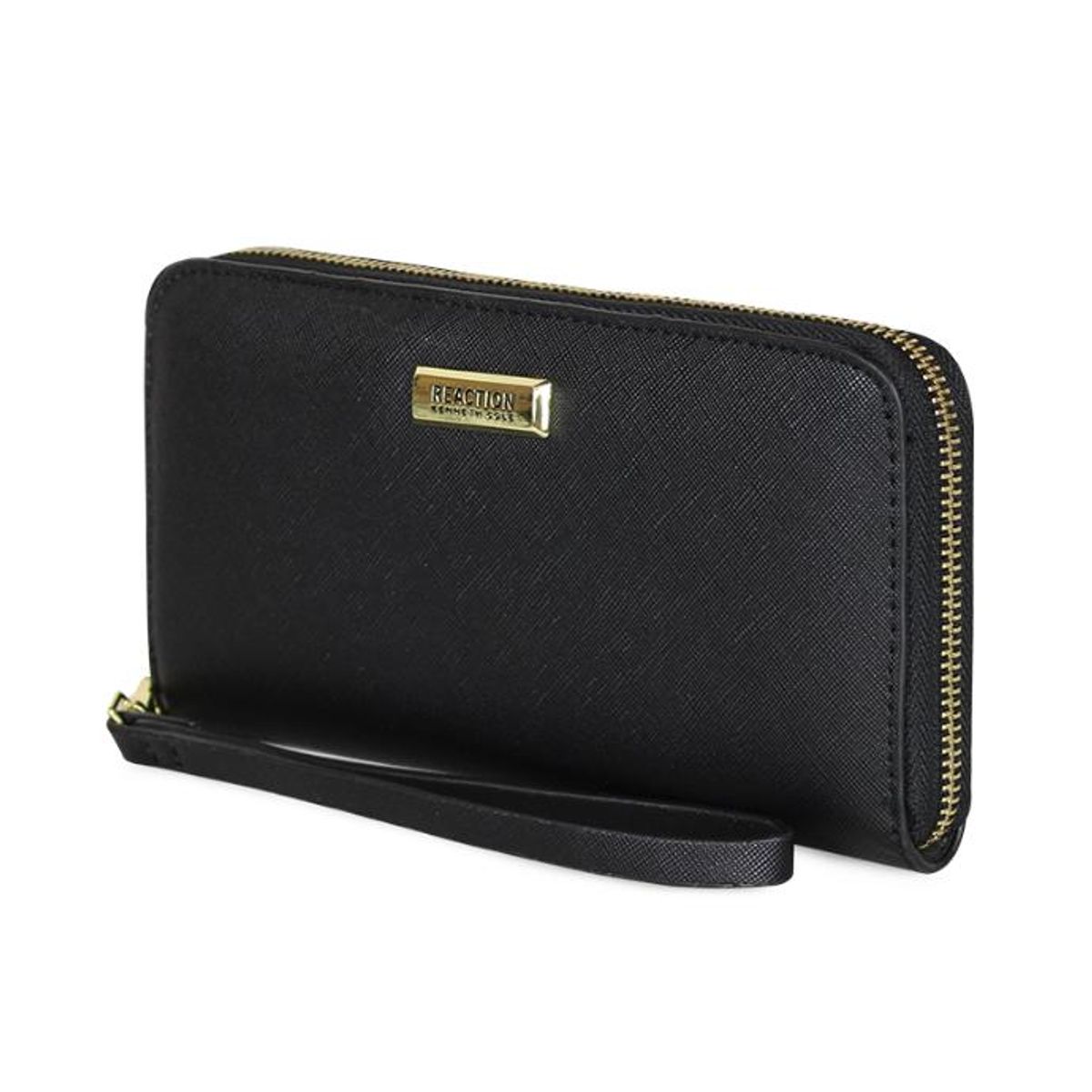 KENNETH COLE - 2 Billeteras de mujer Jaeda negra y azul Kenneth Cole