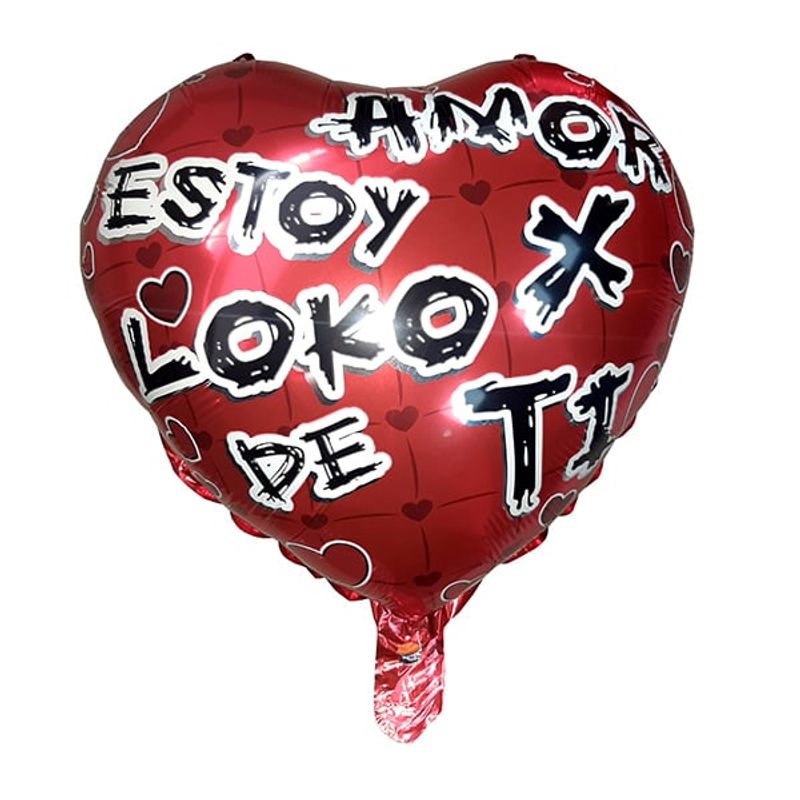 GENERICO - GLOBO METALICO 18 LOKO X TI X 1UNI