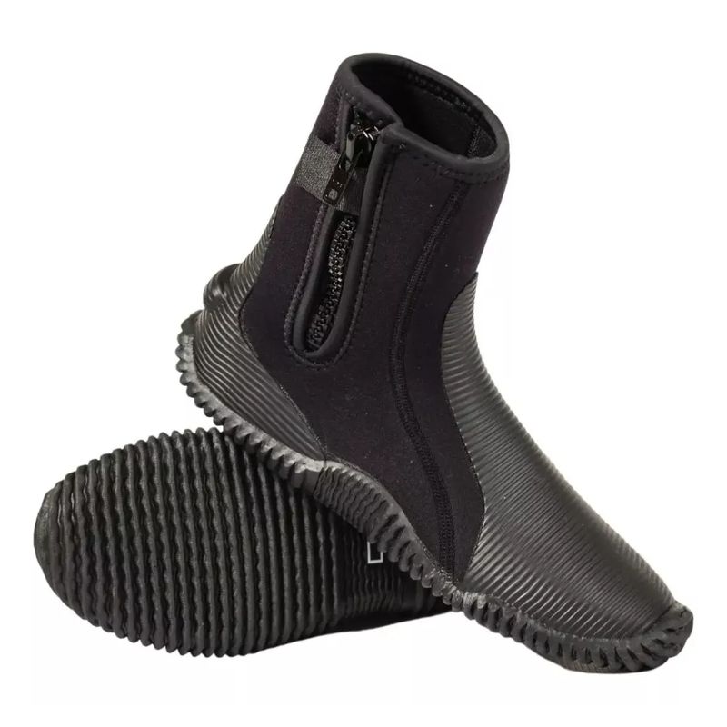 AQUASPORT - Botín Buceo Neopreno 5mm Suela Goma Cierre Lateral Talla -41