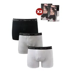 KENNETH COLE - Pack 6 Boxer talla M multicolor
