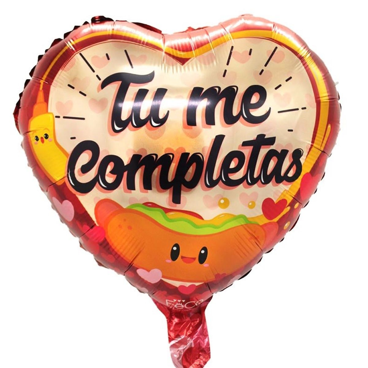 GENERICO - GLOBO METALICO 18 ME COMPLETAS X50 UNI