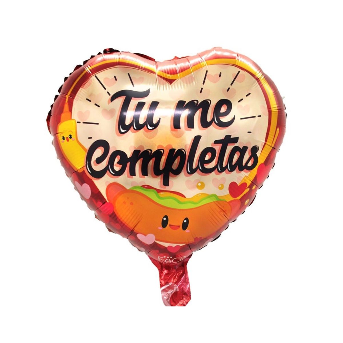 GENERICO - GLOBO METALICO 18 ME COMPLETAS X50 UNI