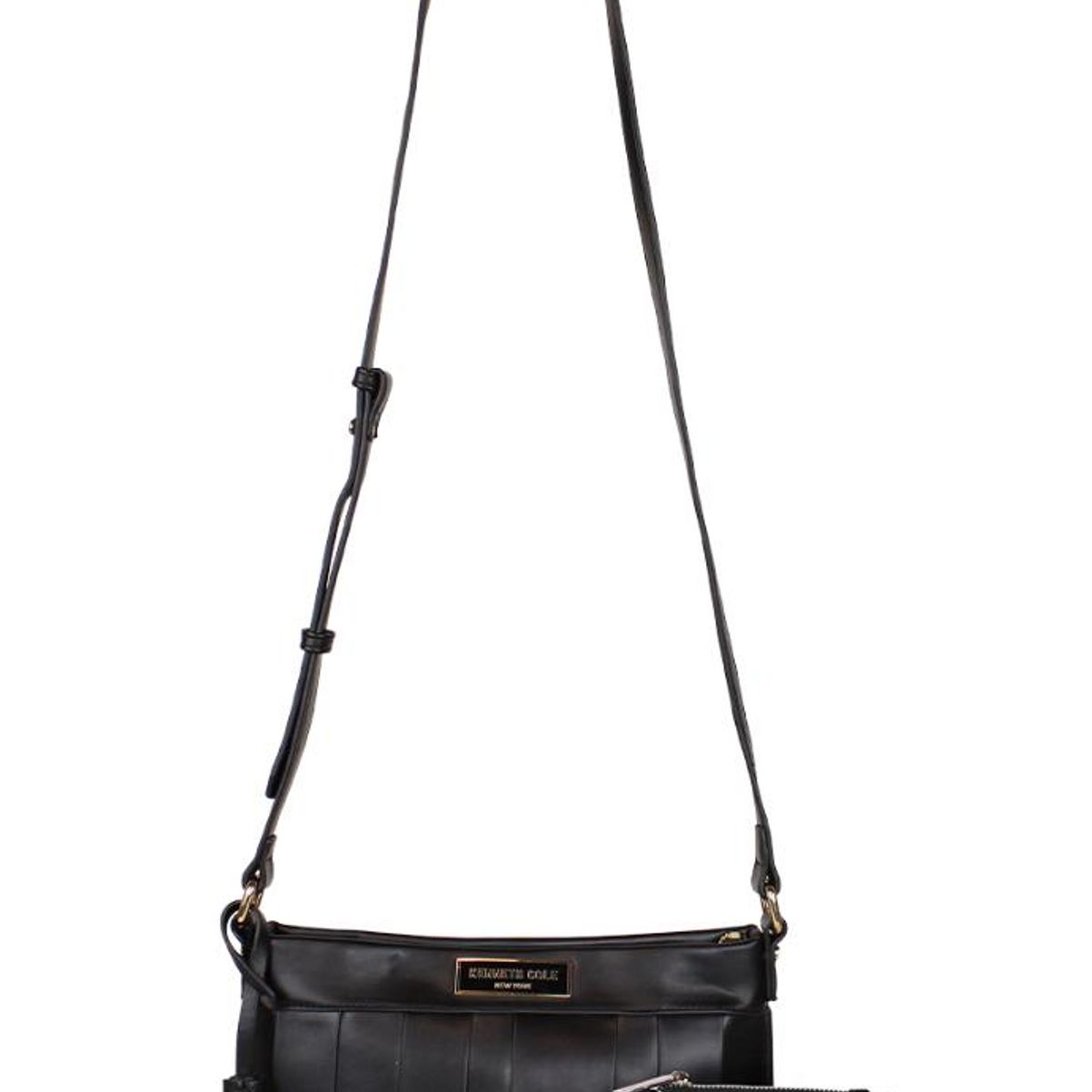 KENNETH COLE - Cartera Eyton y billetera Abella black Kenneth Cole