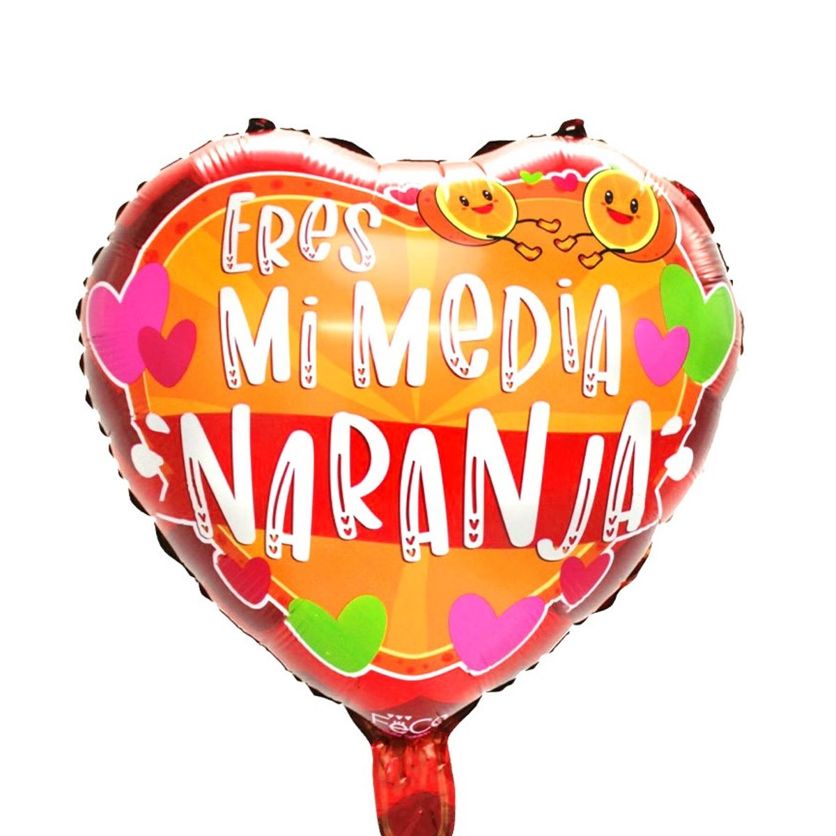 GENERICO - GLOBO METALICO 18 MEDIA NARANJA X1 UNI