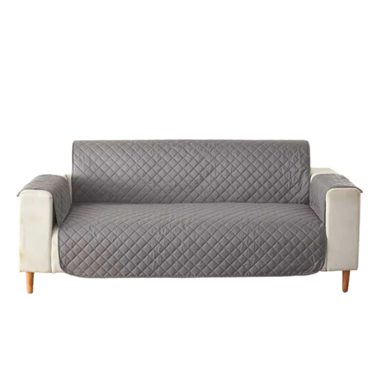 GENERICO - Cubre Sofa / 2 cuerpos con ligas Sujetadoras y ANTI-DERRAME