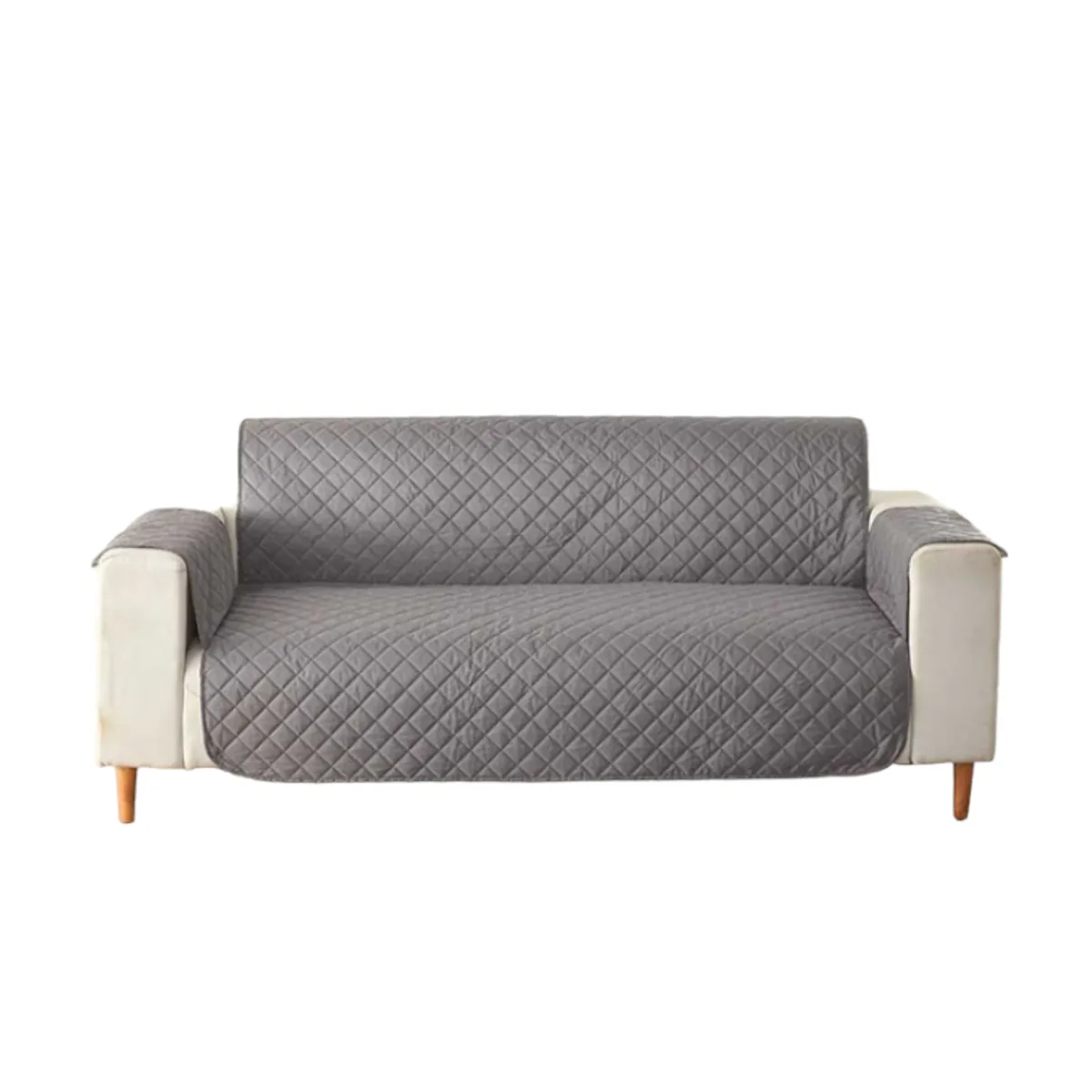 GENERICO - Cubre Sofa / 2 cuerpos con ligas Sujetadoras y ANTI-DERRAME