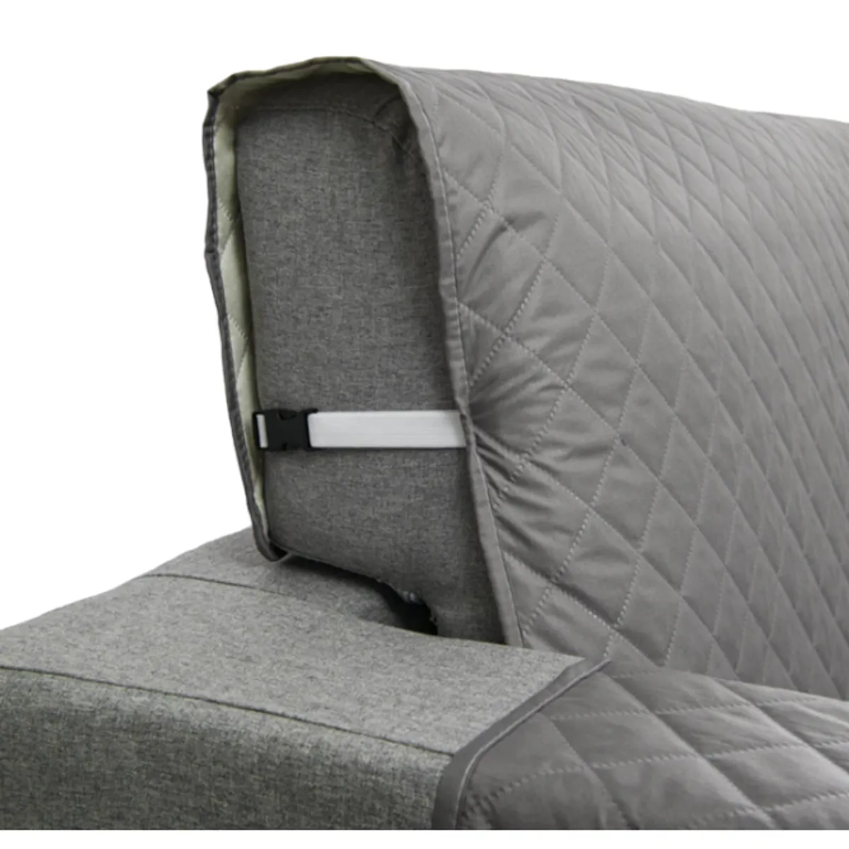 GENERICO - Cubre Sofa / 2 cuerpos con ligas Sujetadoras y ANTI-DERRAME