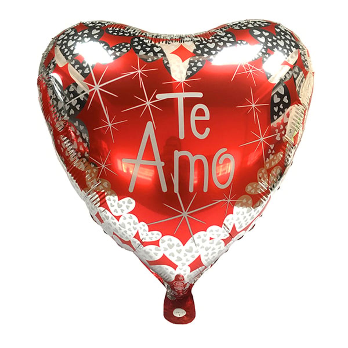 GENERICO - GLOBO METALICO 18 TE AMO CORAZONES X50 UNI