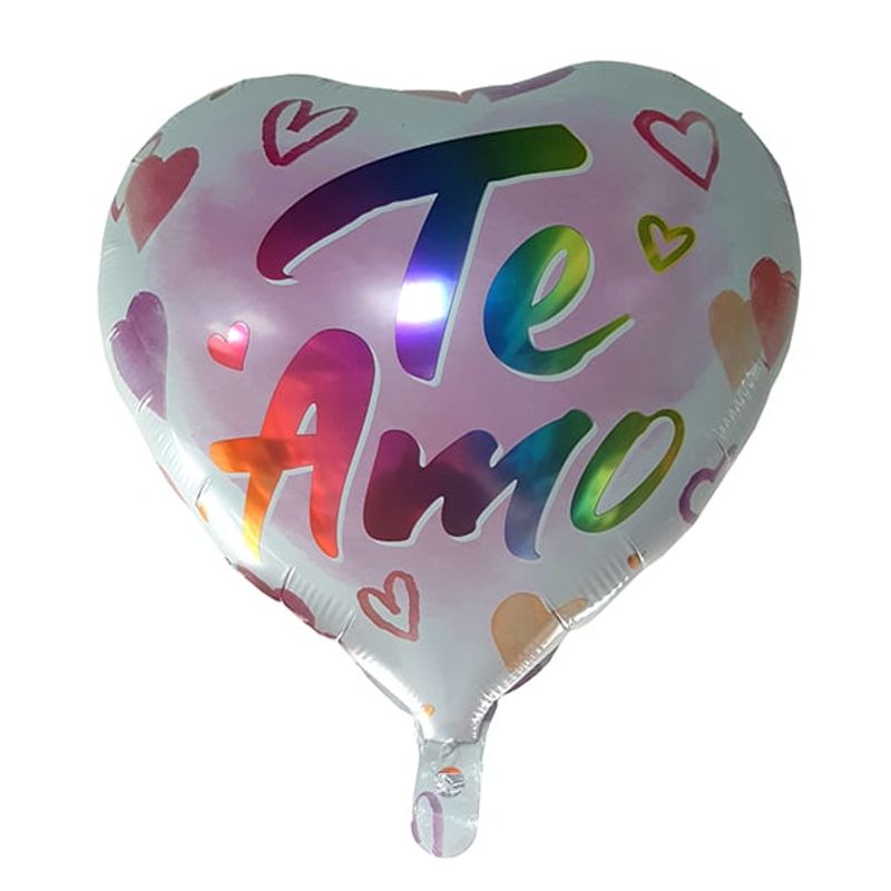 GENERICO - GLOBO METALICO 18 TE AMO X50 UNI