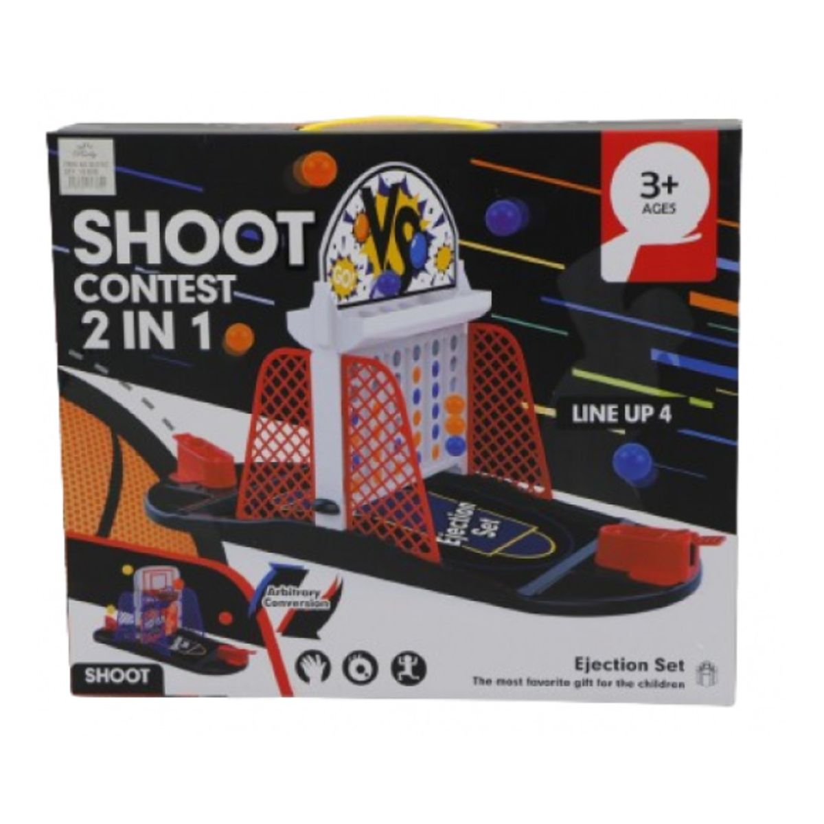 GENERICO - Juego De Mesa Basketball 2 en 1