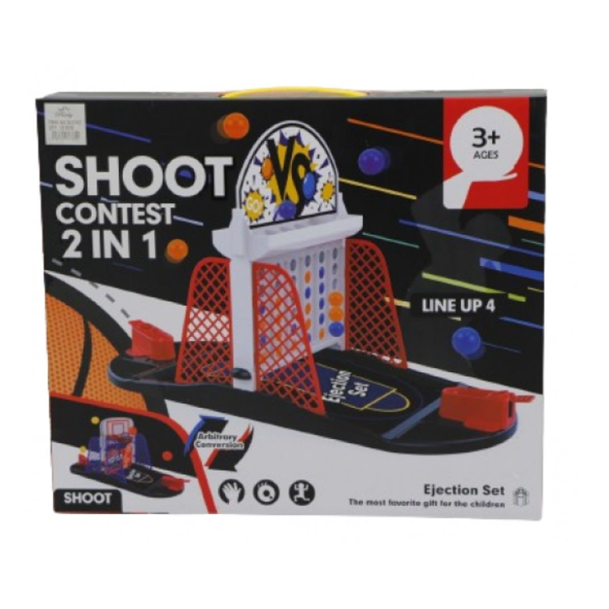 GENERICO - Juego De Mesa Basketball 2 en 1