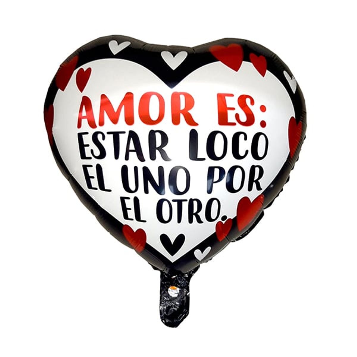 GENERICO - GLOBO METALICO 18' AMOR ES X50 UNI