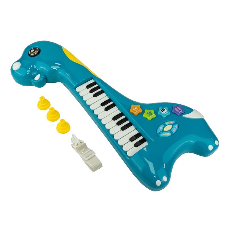 GENERICO - DINOPIANO INFANTIL SONIDOS Y LUCES PARA NIÑOS