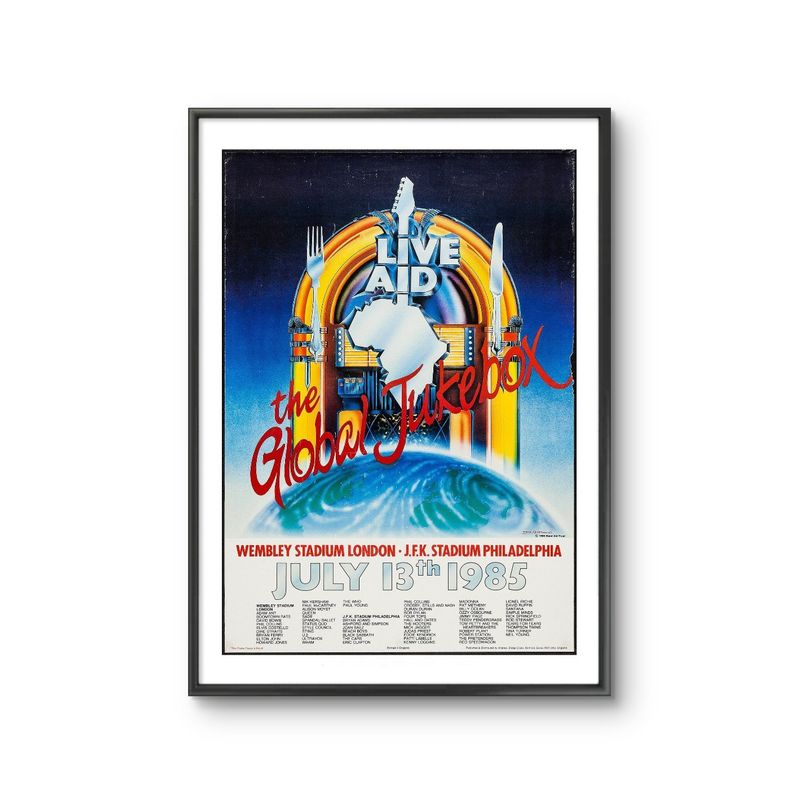 GENERICO - Cuadro decorativo Afiche Live Id