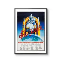 GENERICO - Cuadro decorativo Afiche Live Id