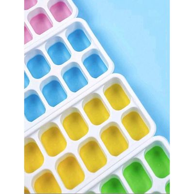 Imagen 2 del producto Pack 2 Moldes De Cubitos De Hielo De Silicona Suave