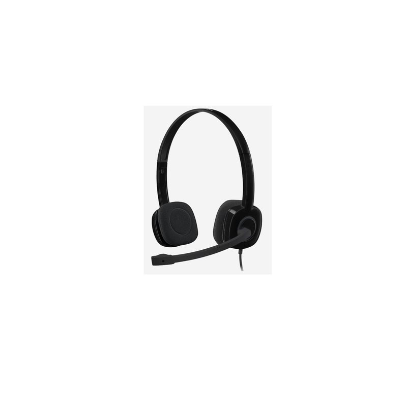 LOGITECH - Audifono Logitech H151 Stereo Con Microfono Y Susp De Ruido