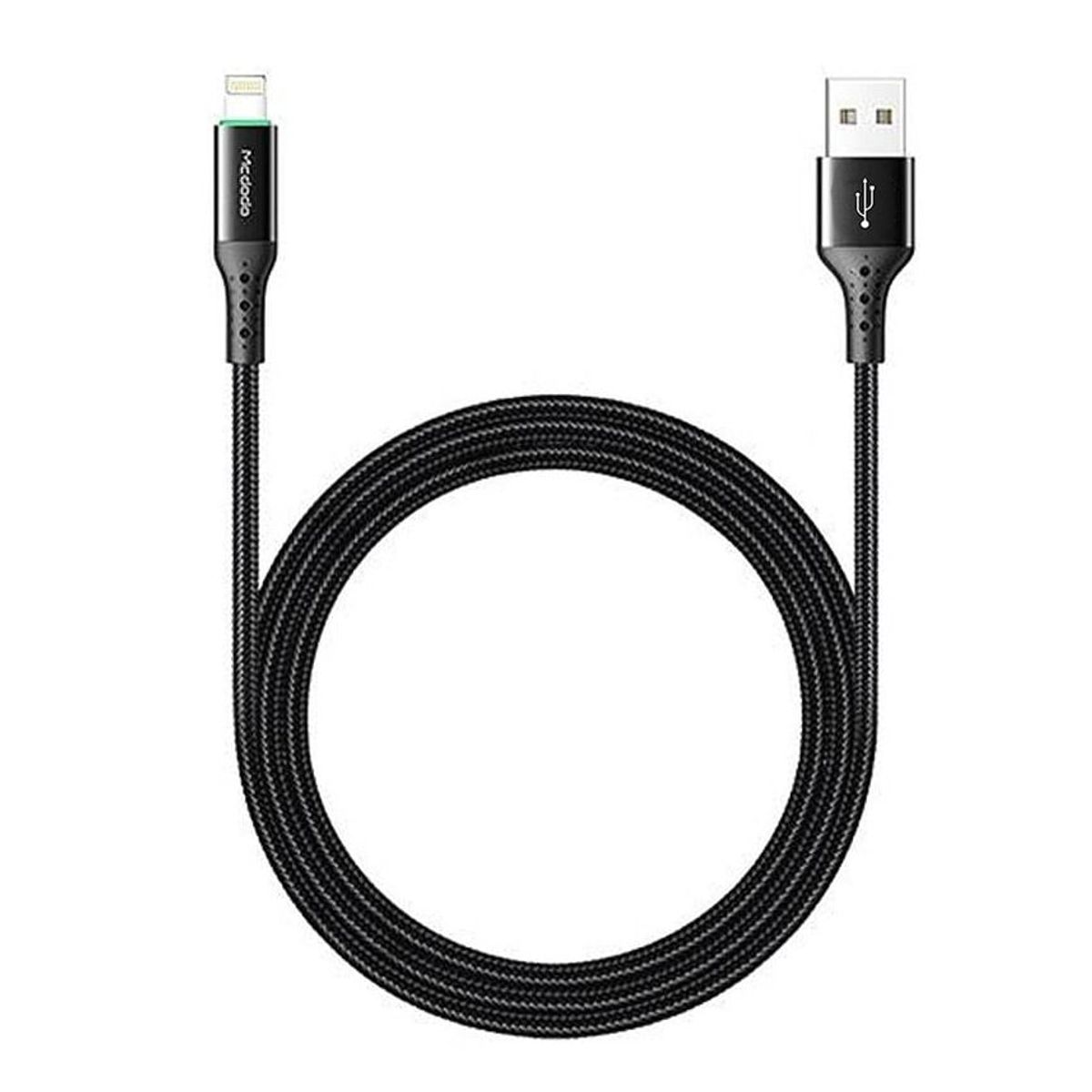 GENERICO - Cable Usb Carga Rápida Auto Apagado 120cm para Iphone Ipad