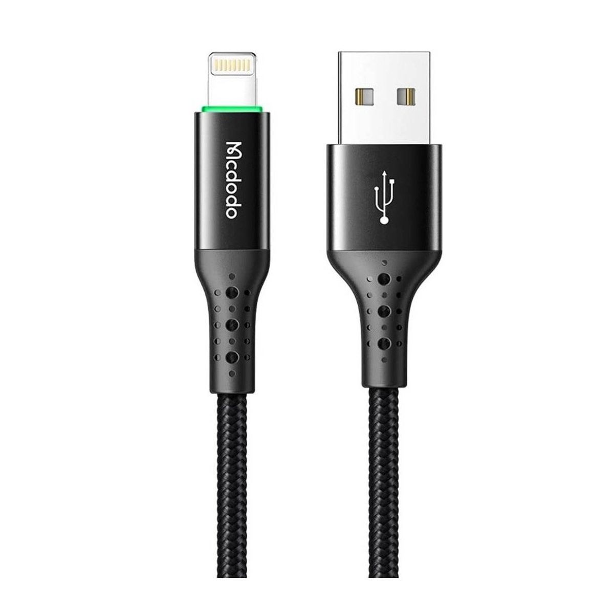 GENERICO - Cable Usb Carga Rápida Auto Apagado 120cm para Iphone Ipad