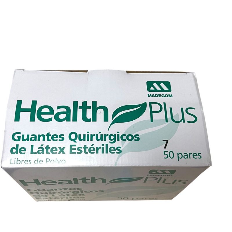 GENERICO - GUANTES QUIRURGICOS ESTERILES LIBRES DE POLVO HEALTH PLUS  7.0
