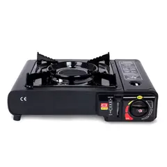 GENERICO - Cocinilla Camping Cocina Portátil Gas Con Maleta Sobremesa