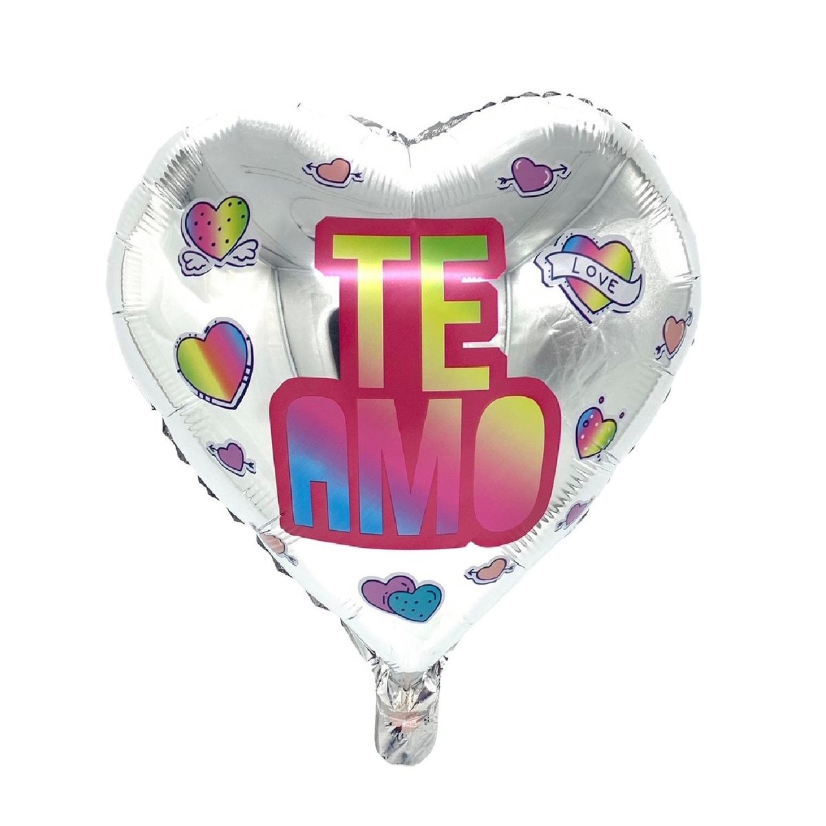 GENERICO - GLOBO METALICO 18' TE AMO FUNKY X50 UNI