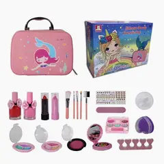 GENERICO - Kit De Maquillaje Para Niñas Maleta Brillos Y Sombras