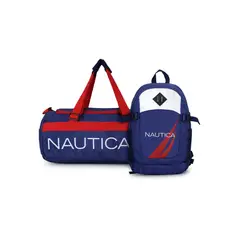 NAUTICA - Bolso Valar + Mochila Atlas azul