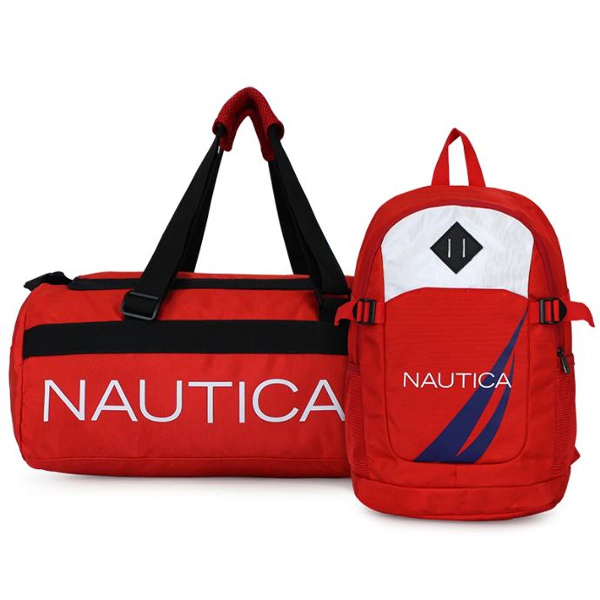 NAUTICA - Bolso Valar + Mochila Atlas roja Nautica