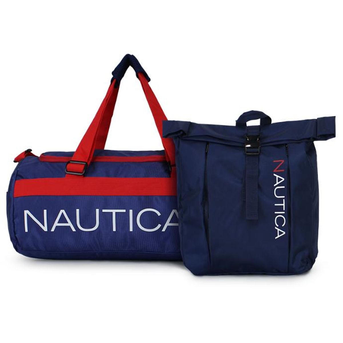 NAUTICA - Bolso Valar + Mochila Bend azul Nautica