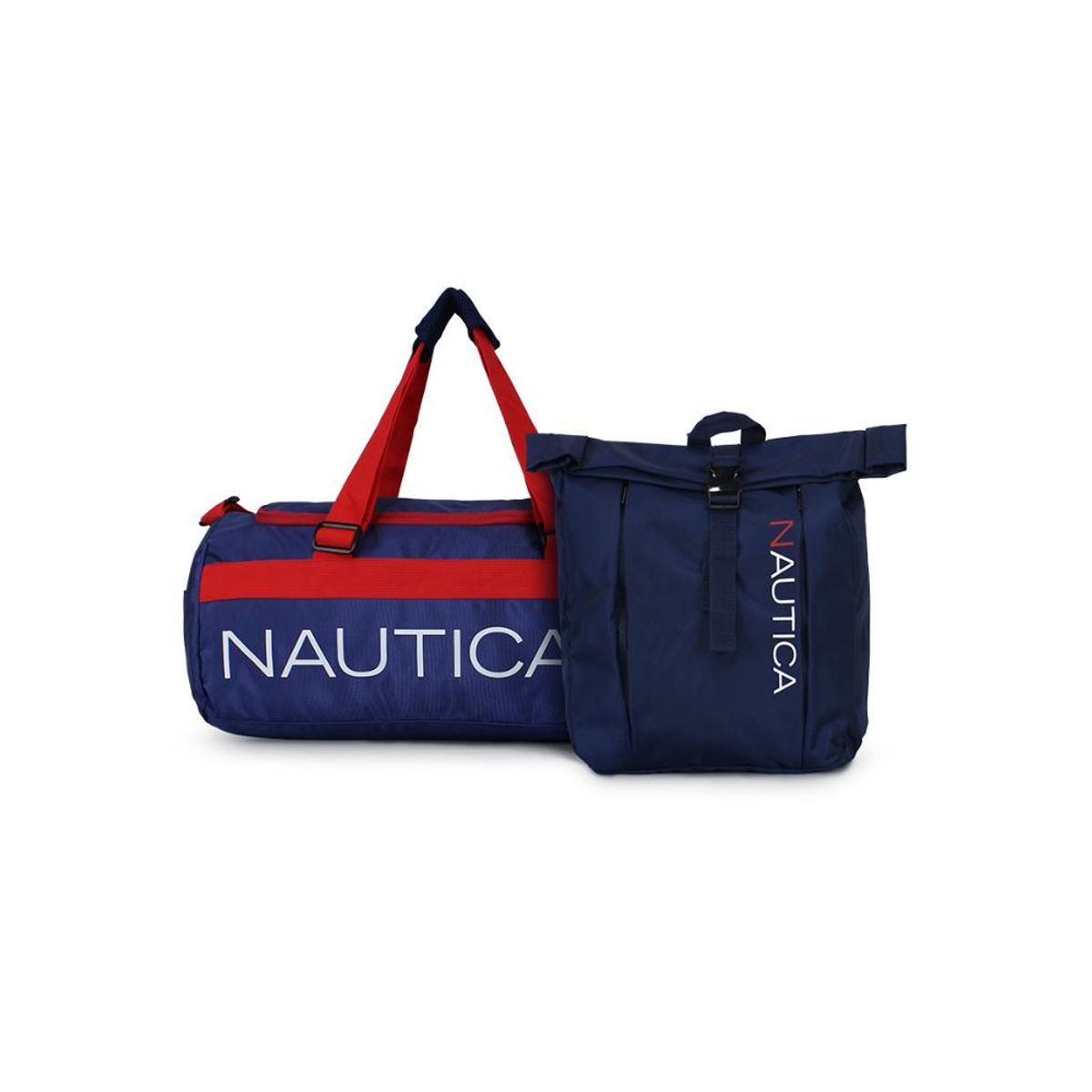 NAUTICA - Bolso Valar + Mochila Bend azul Nautica