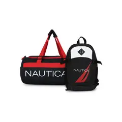 NAUTICA - Bolso Valar + Mochila Atlas negra