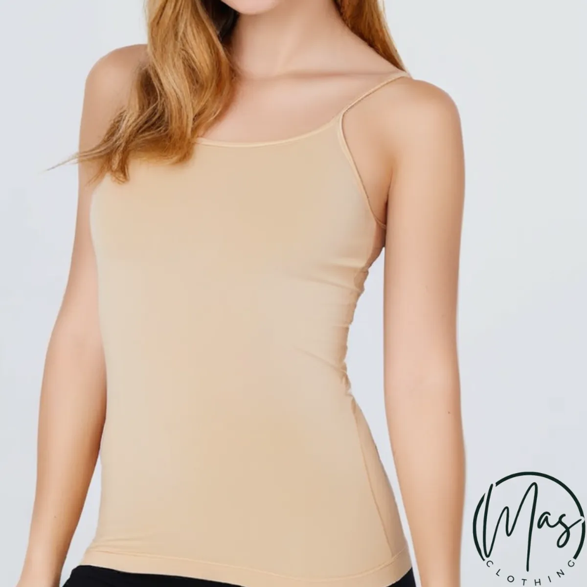 UTILISIMO - Pack 6 Poleras Mujer Sin Mangas Elasticada Colores Surtidos