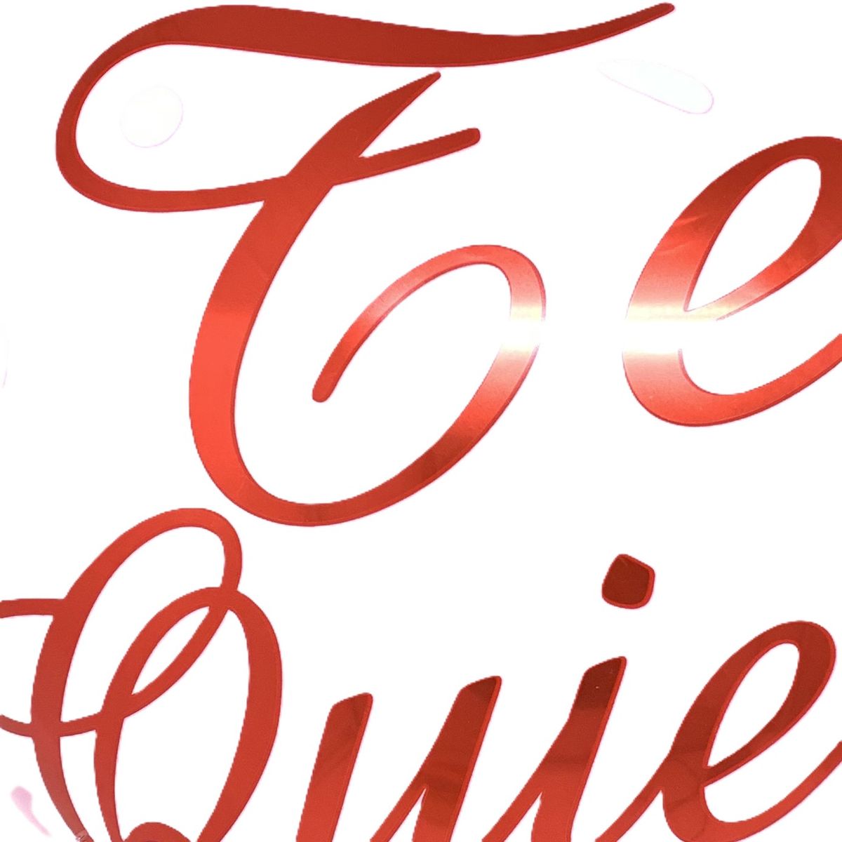 GENERICO - GLOBO METALICO 18' TE QUIERO PINK X50 UNI