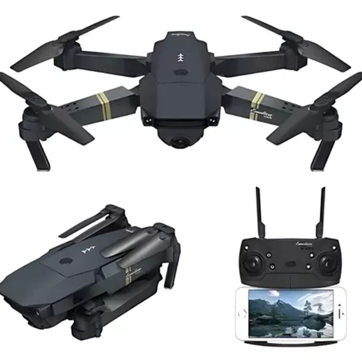 GENERICO - Drone 4K 998 Pro Con Camara  Para Principiante