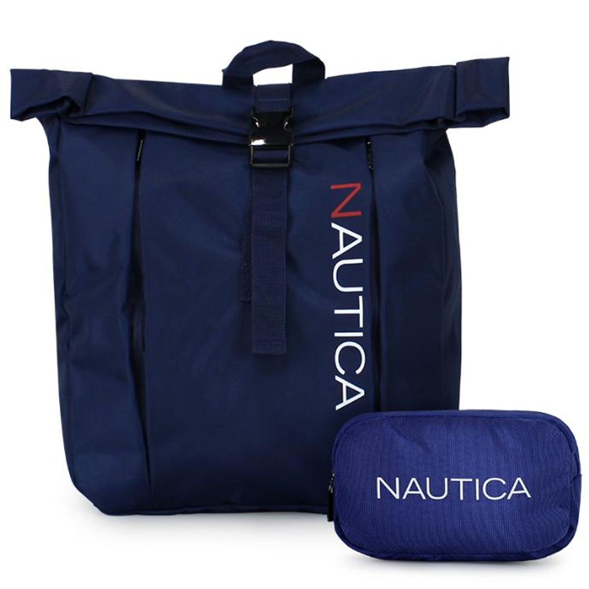 NAUTICA - Mochila Bend + banano Kreis azul Nautica