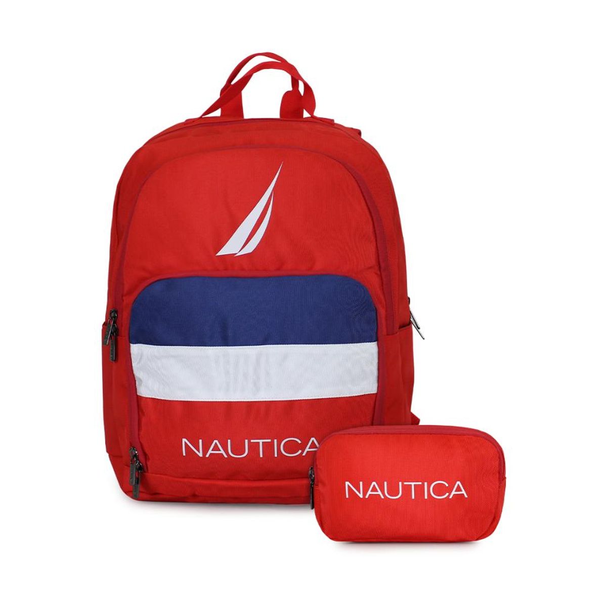NAUTICA - Mochila Pólux + banano Kreis rojo Nautica