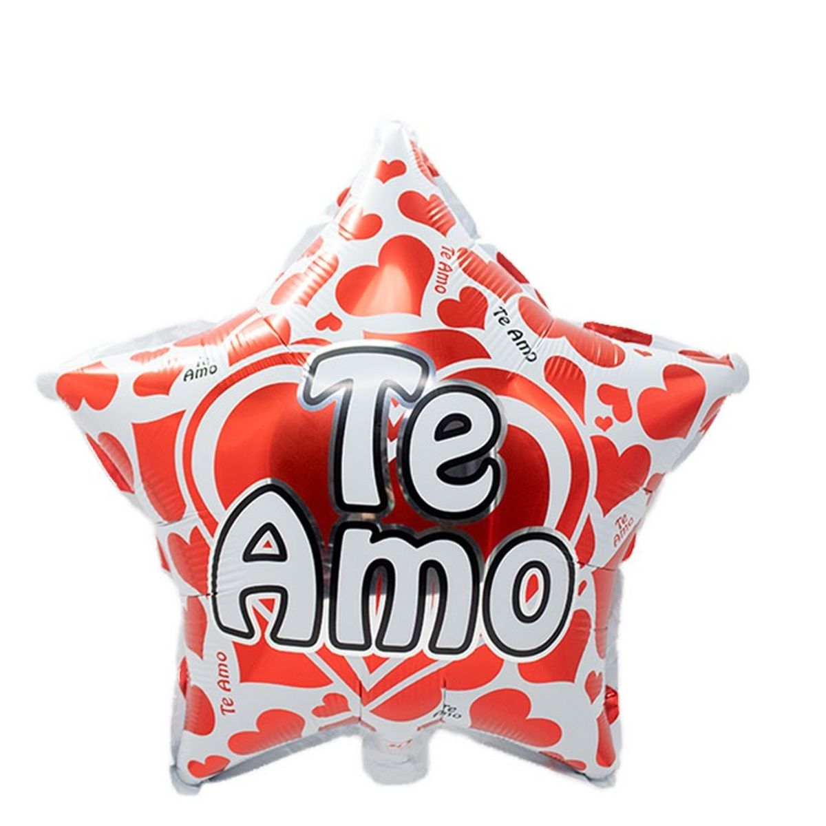GENERICO - GLOBO METALICO ESTRELLA TE AMO 18 X1 UNI