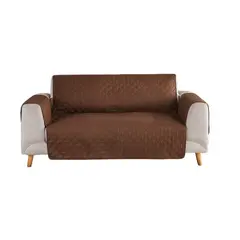 GENERICO - Cubre Sofa Protector de 4 cuerpos con ligas Sujetadoras y ANTI-DERRAME