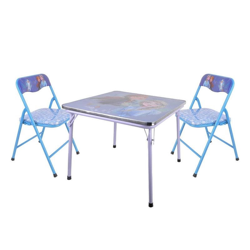 TITANIO - SET MESA INFANTIL PLEGABLE CON 2 SILLAS NIÑA FROZEN