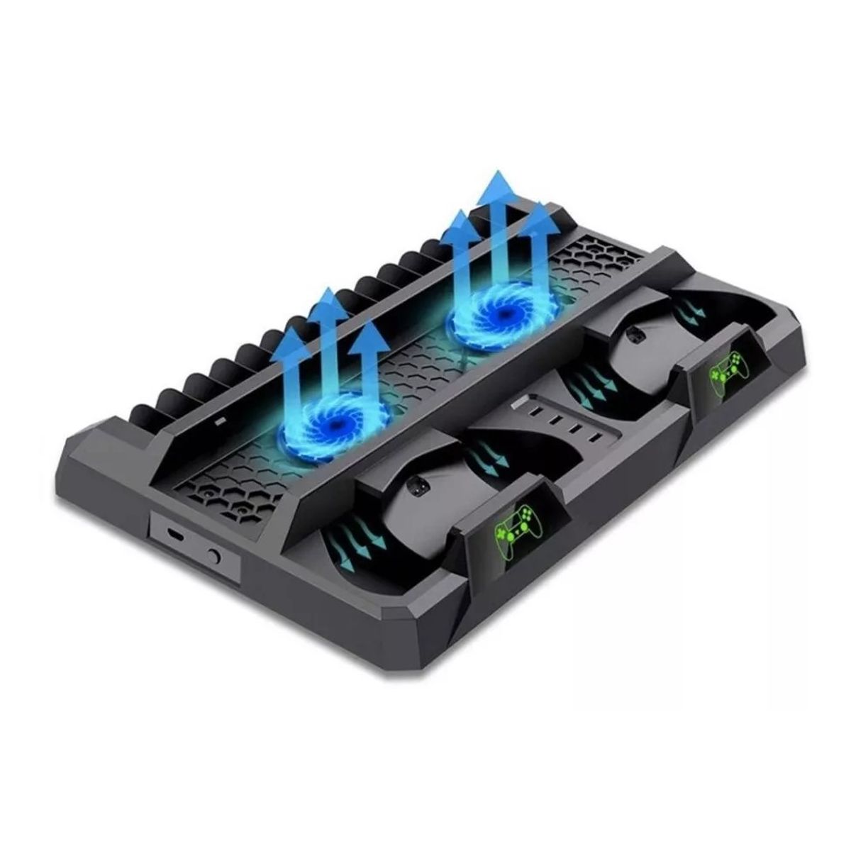 KUANGYE - Soporte Vertical De Enfriamiento Multifuncional Ps4 Slim Pro