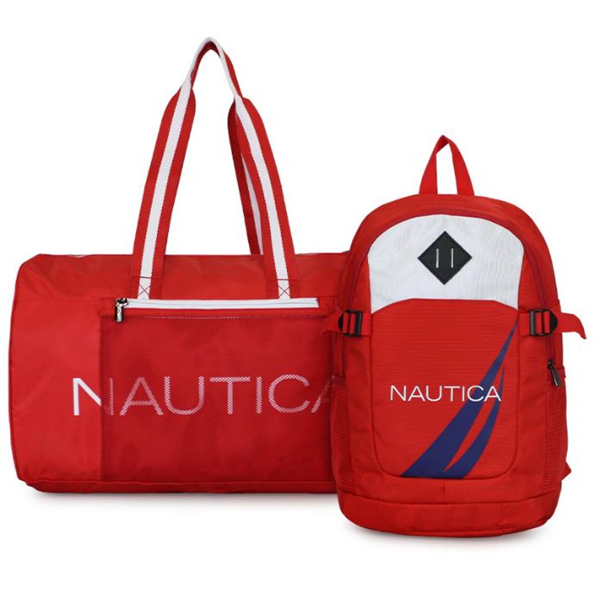 NAUTICA - Bolso Aries + Mochila Atlas roja Nautica