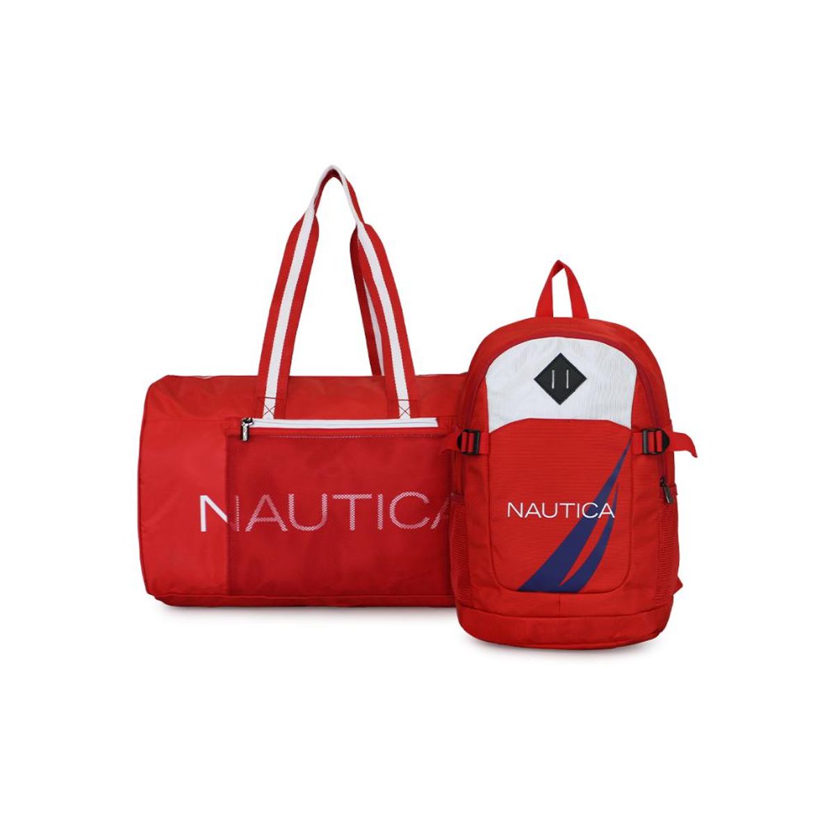 NAUTICA - Bolso Aries + Mochila Atlas roja Nautica