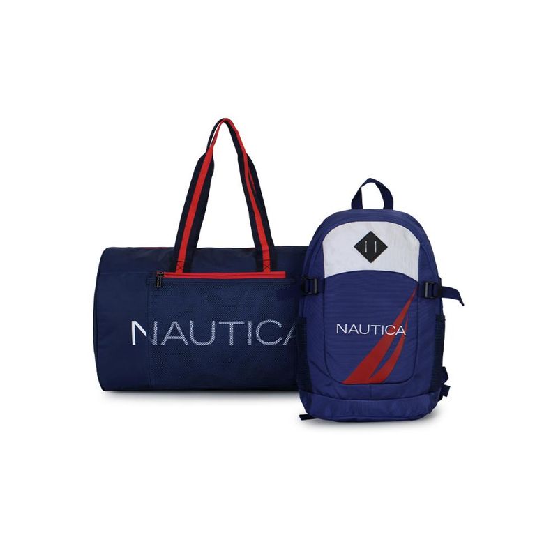 NAUTICA - Bolso Aries + Mochila Atlas azul Nautica
