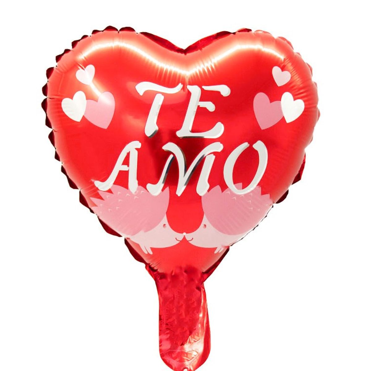 GENERICO - GLOBO METALICO TE AMO KISS X50 UNI