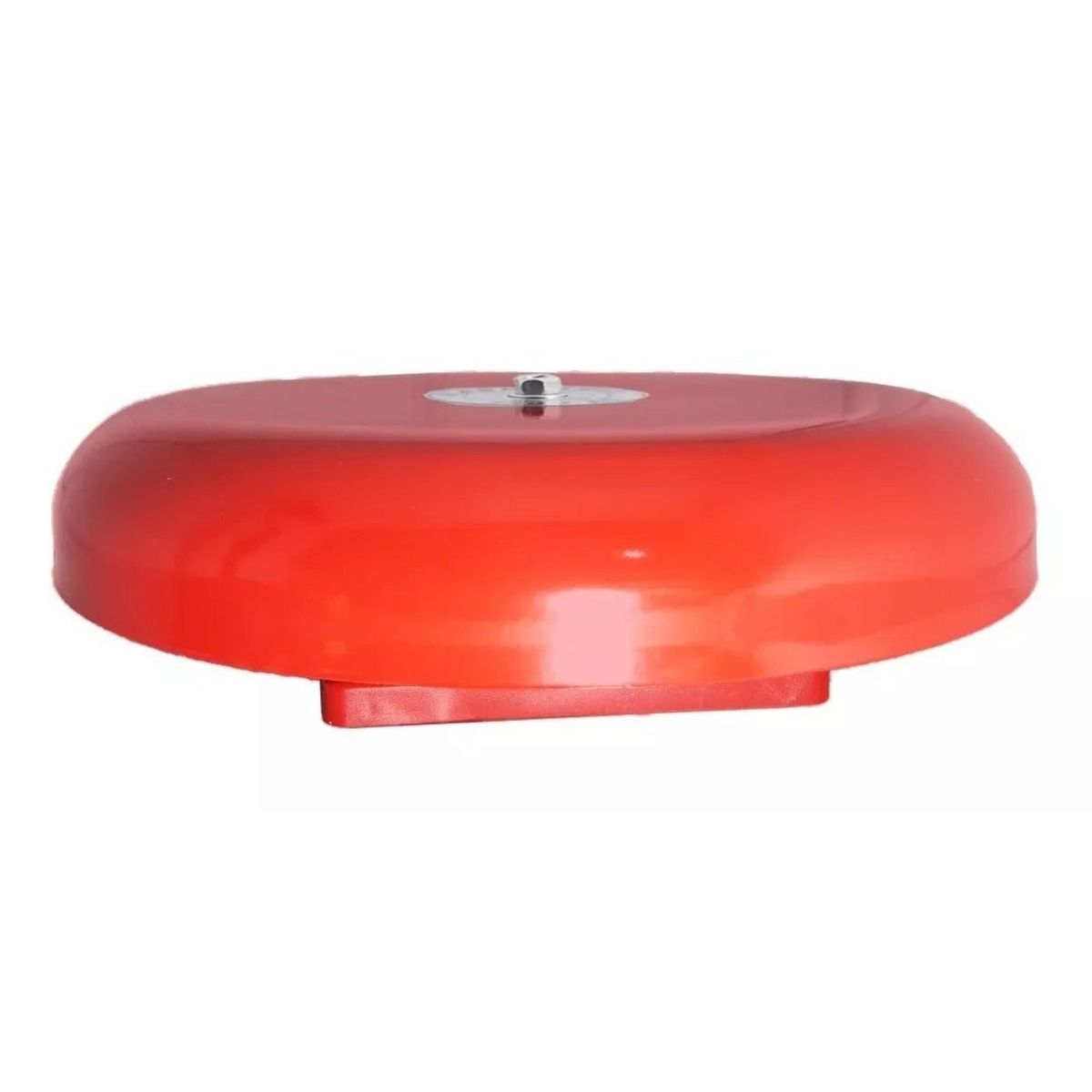 KUANGYE - Timbre Campana Alarma 10p 220vac Metal Rojo Escuela Incendio